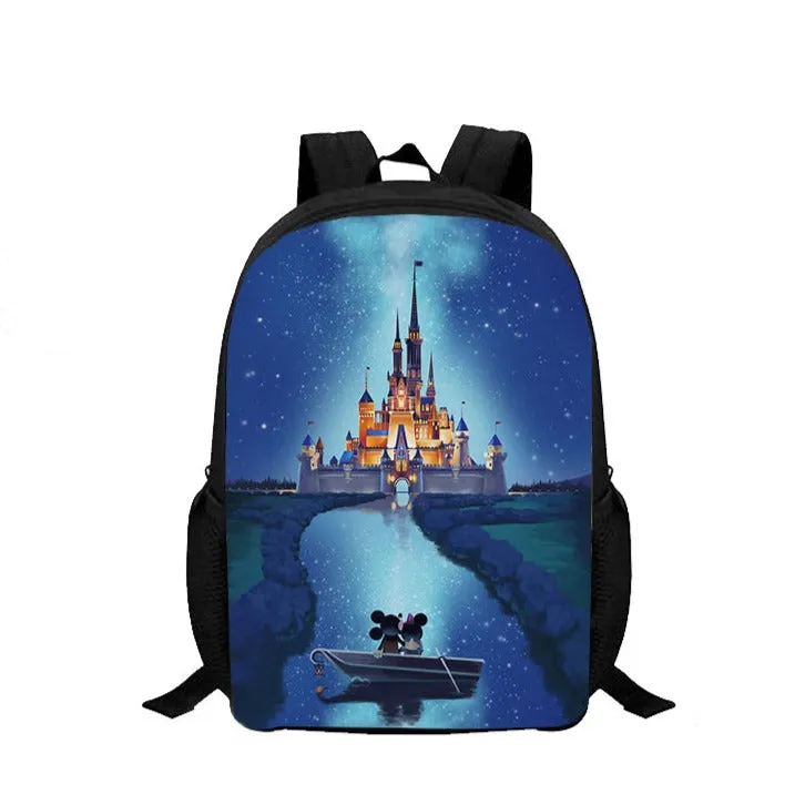 15.5" Printed Bag - Castle