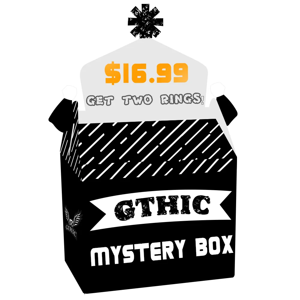 $16.99 GTHIC Mystery Box - Two Rings Set