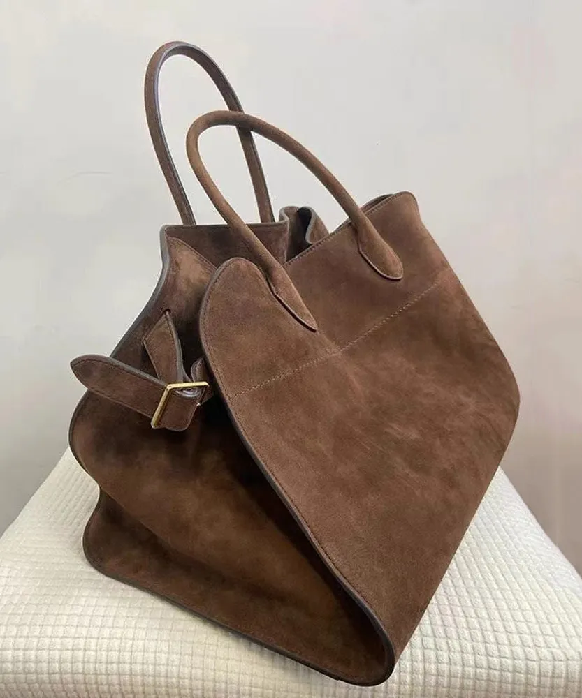 New Brown Large Capacity Handbag - MM071, 2024