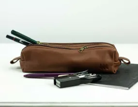 2REC Slim case - Chocolate brown leather