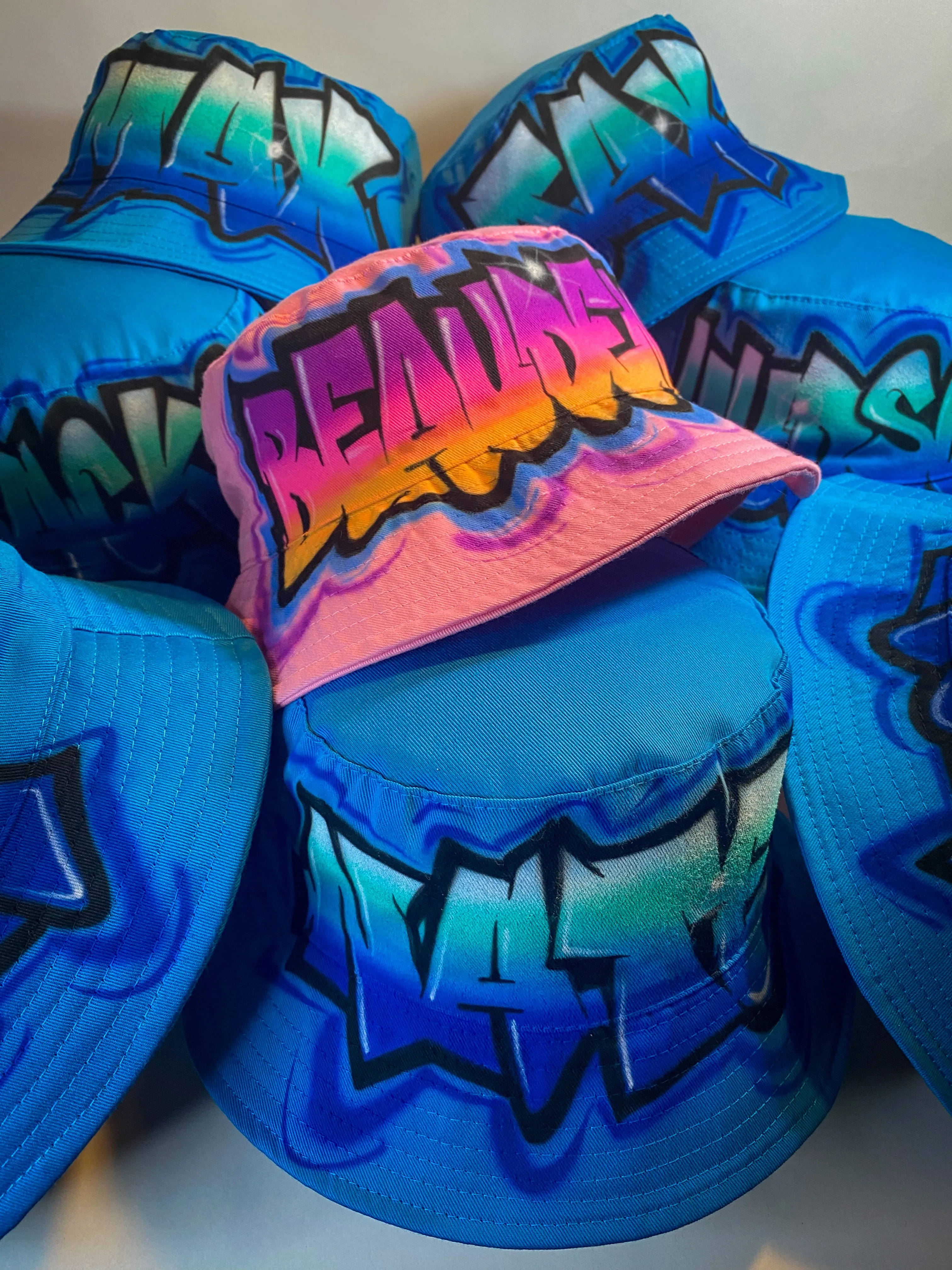 3 Colour Fade Bucket Hat (16)