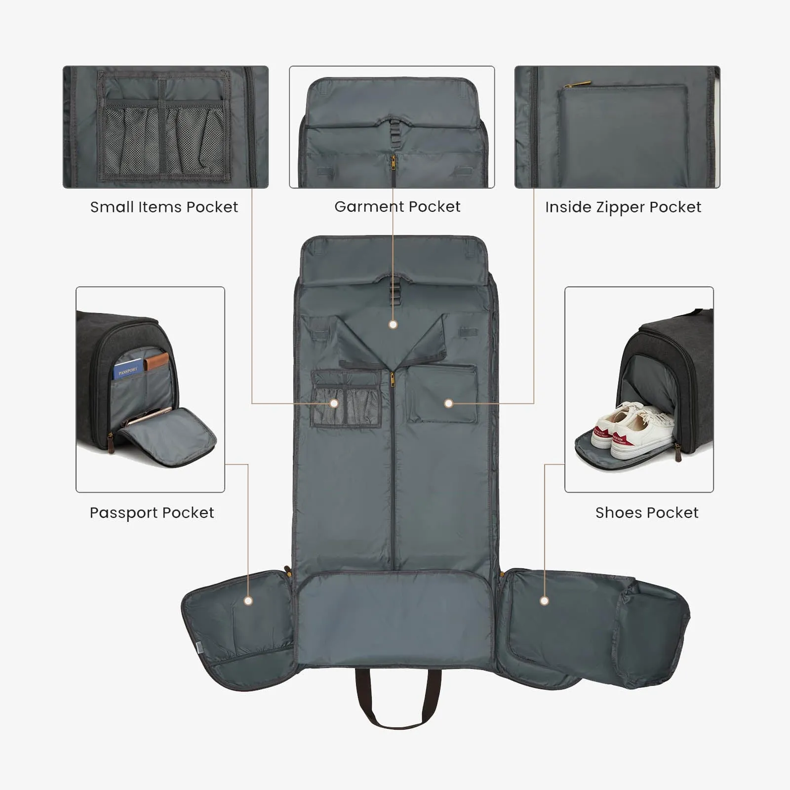 50L All-In-One Garment Travel Bag