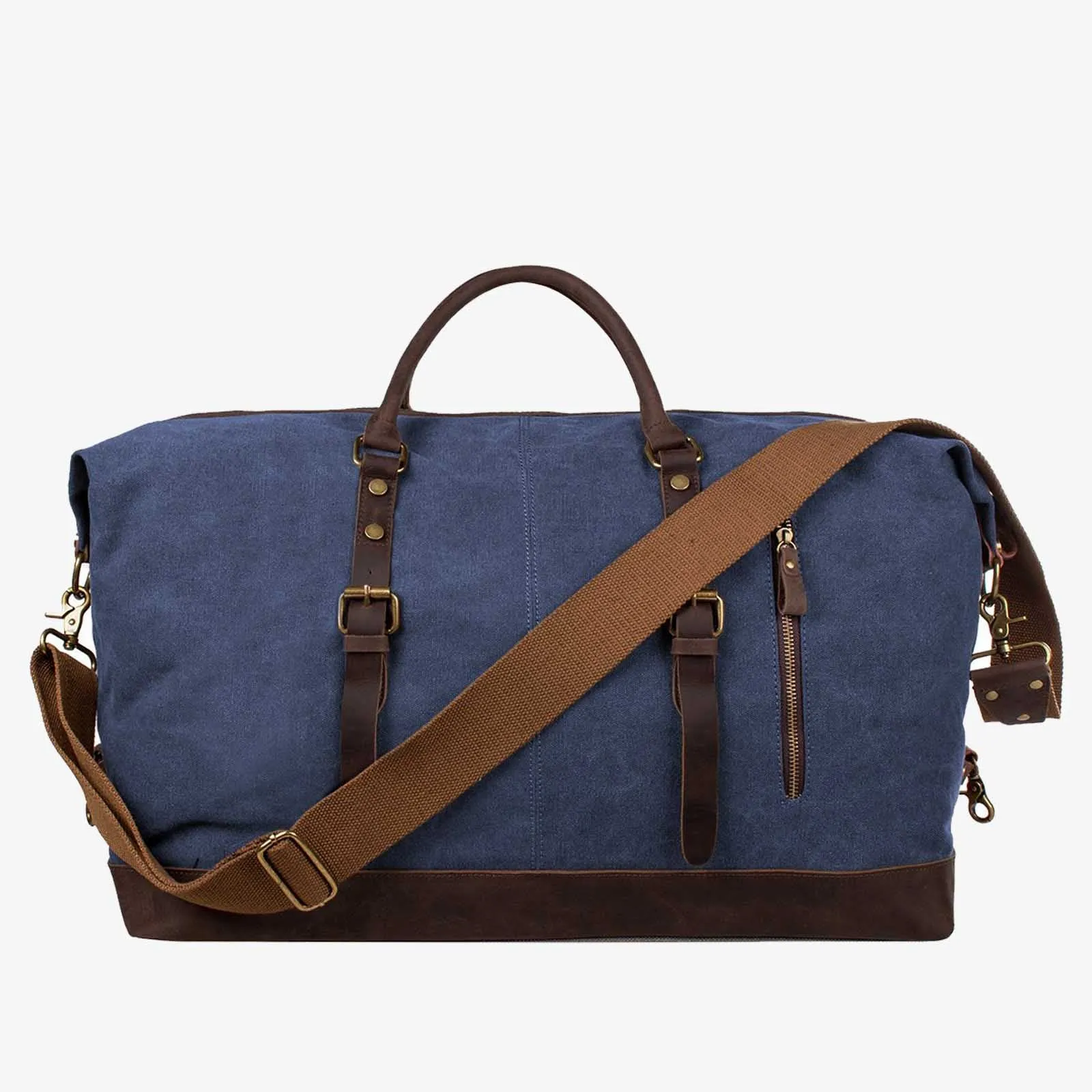 60L Canvas Weekender Duffle Bag