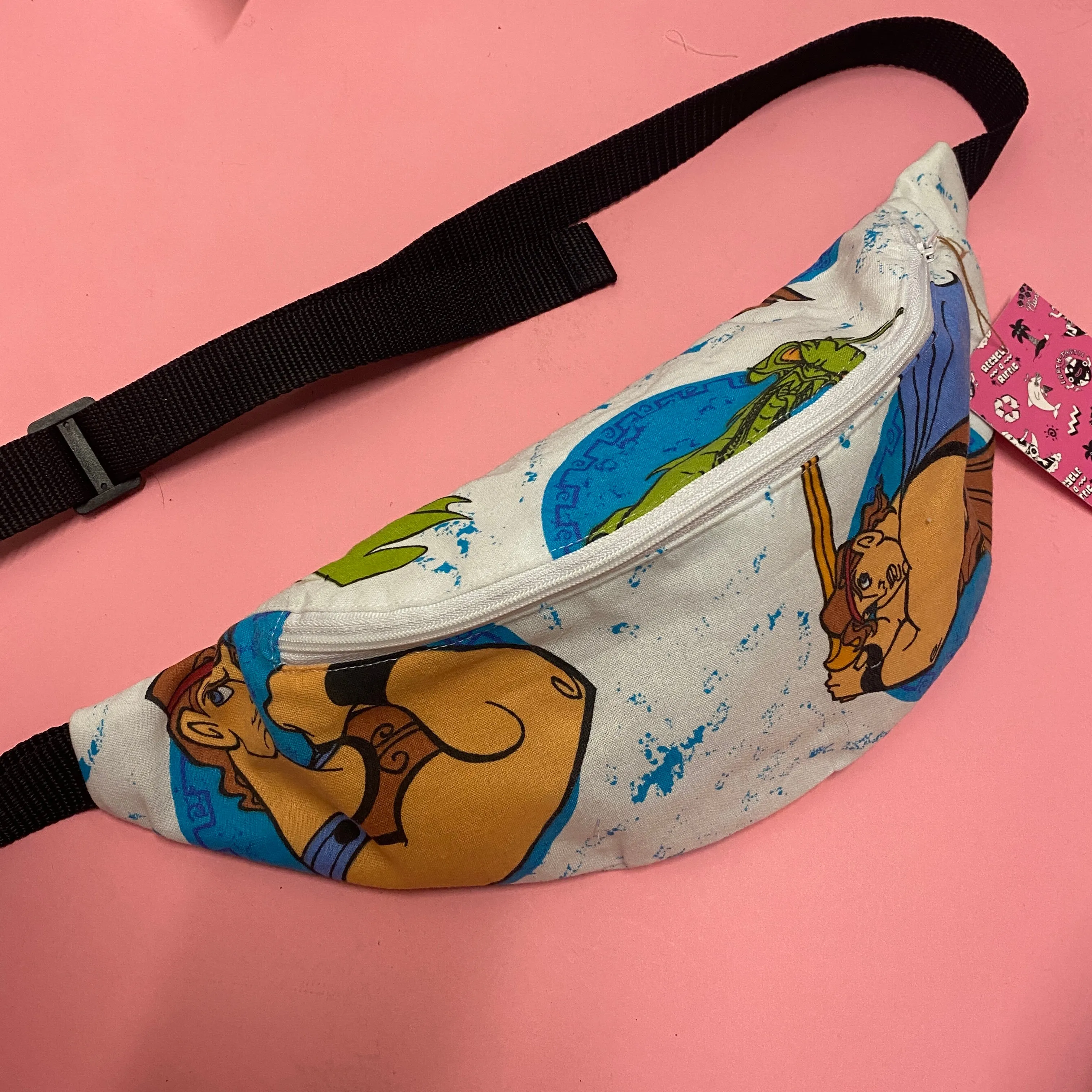 90's fabric bumbag