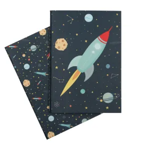 A Little Lovely Company A5 Notebooks Space