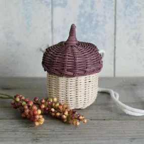 Acorn Basket Bag