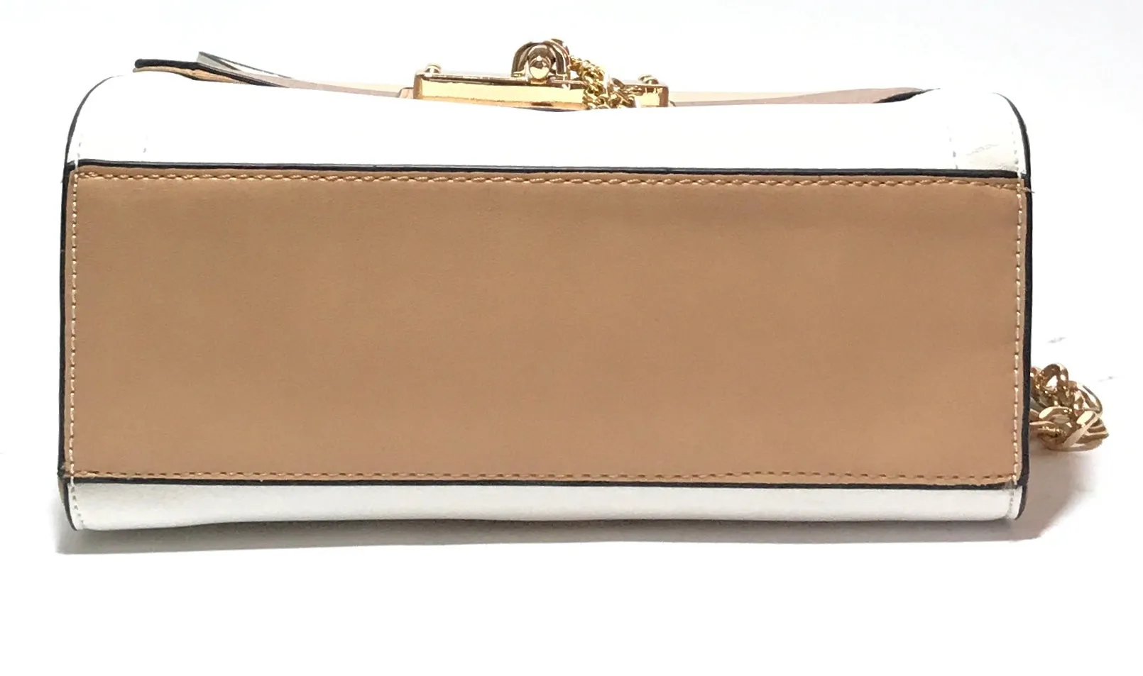 ALDO Beige, Rose Gold & White Satchel | Like New |