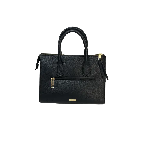 ALDO Black Hanging Lock Satchel | Like New |