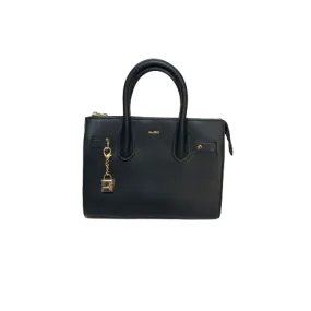 ALDO Black Hanging Lock Satchel | Like New |