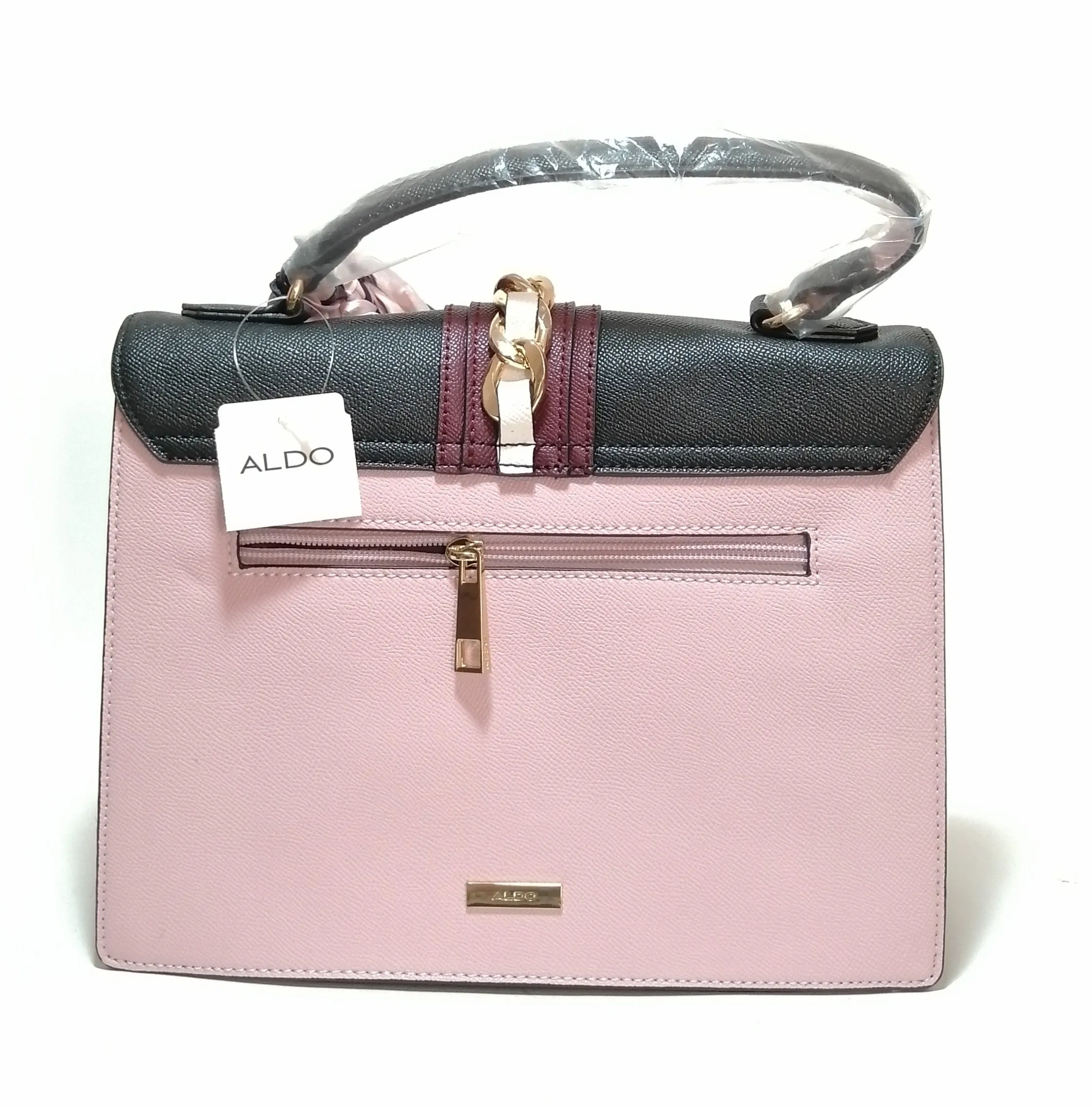 ALDO 'GLENDAA" Tri-colour Pink Satchel | Brand New |