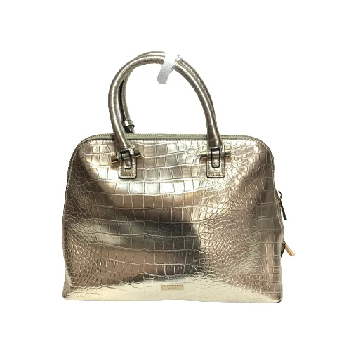 ALDO Gold Textured Large Satchel | Gently Used |