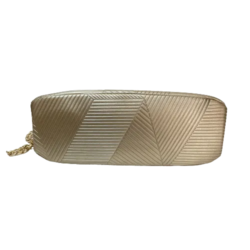 ALDO Gold Textured Shoulder Bag | Gently Used |