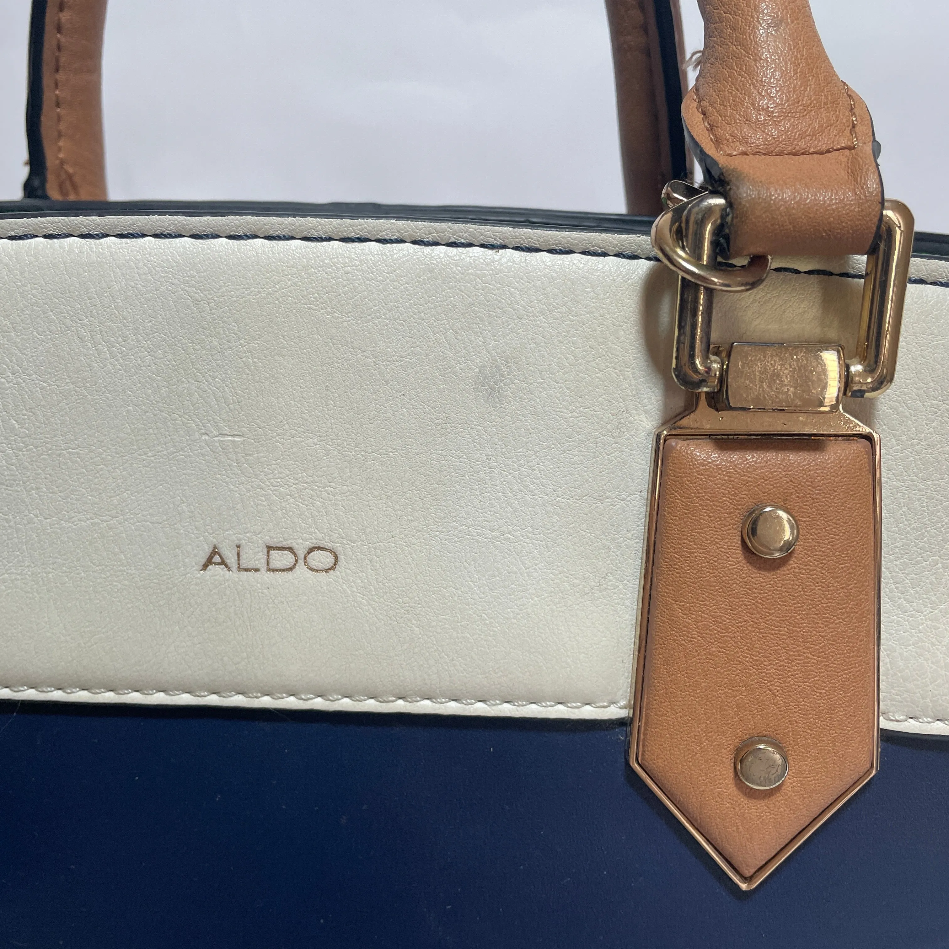 ALDO Tri-Colour Satchel | Pre Loved |