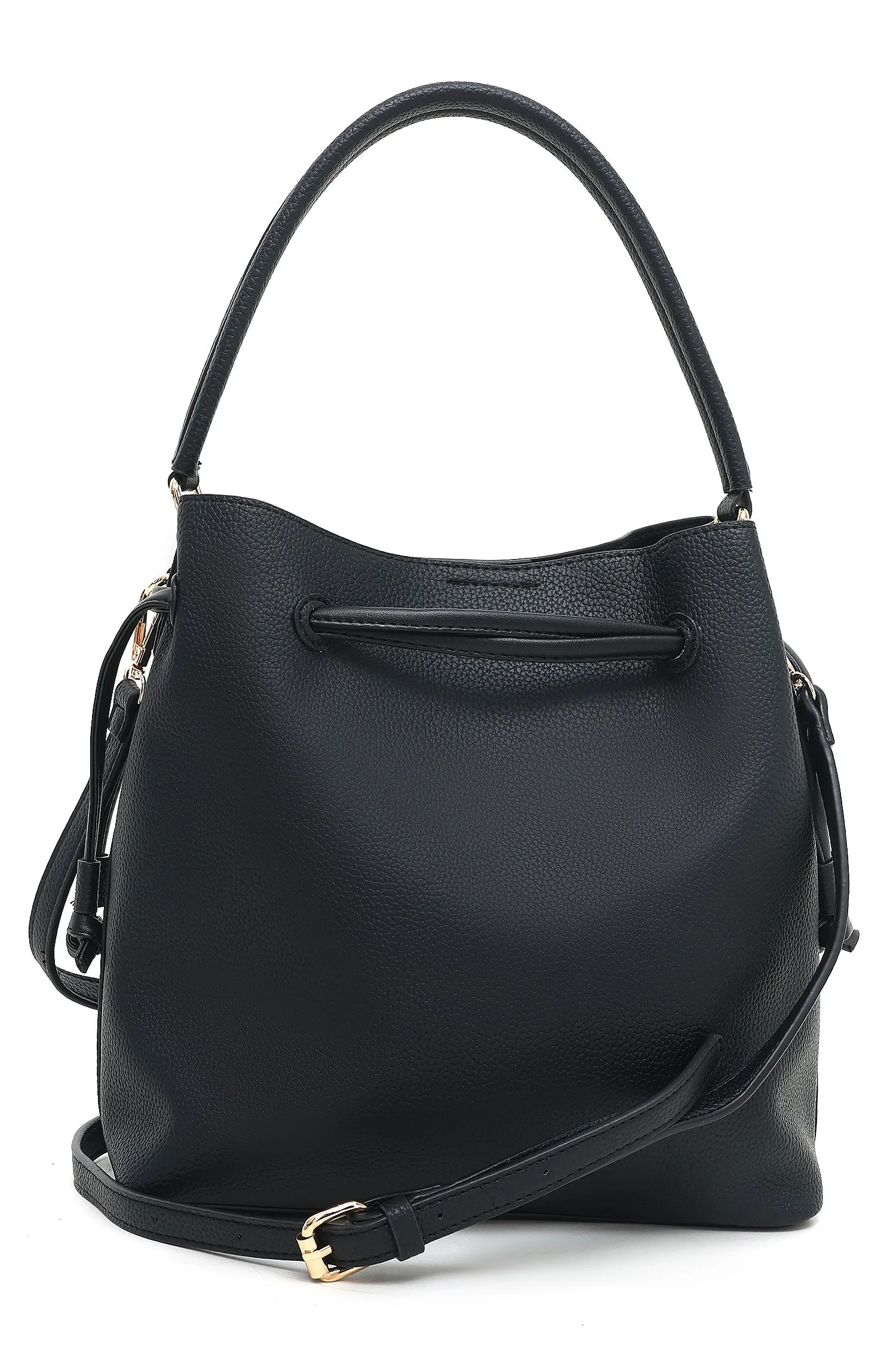 ALMAS BASIC HANDBAG-BLACK