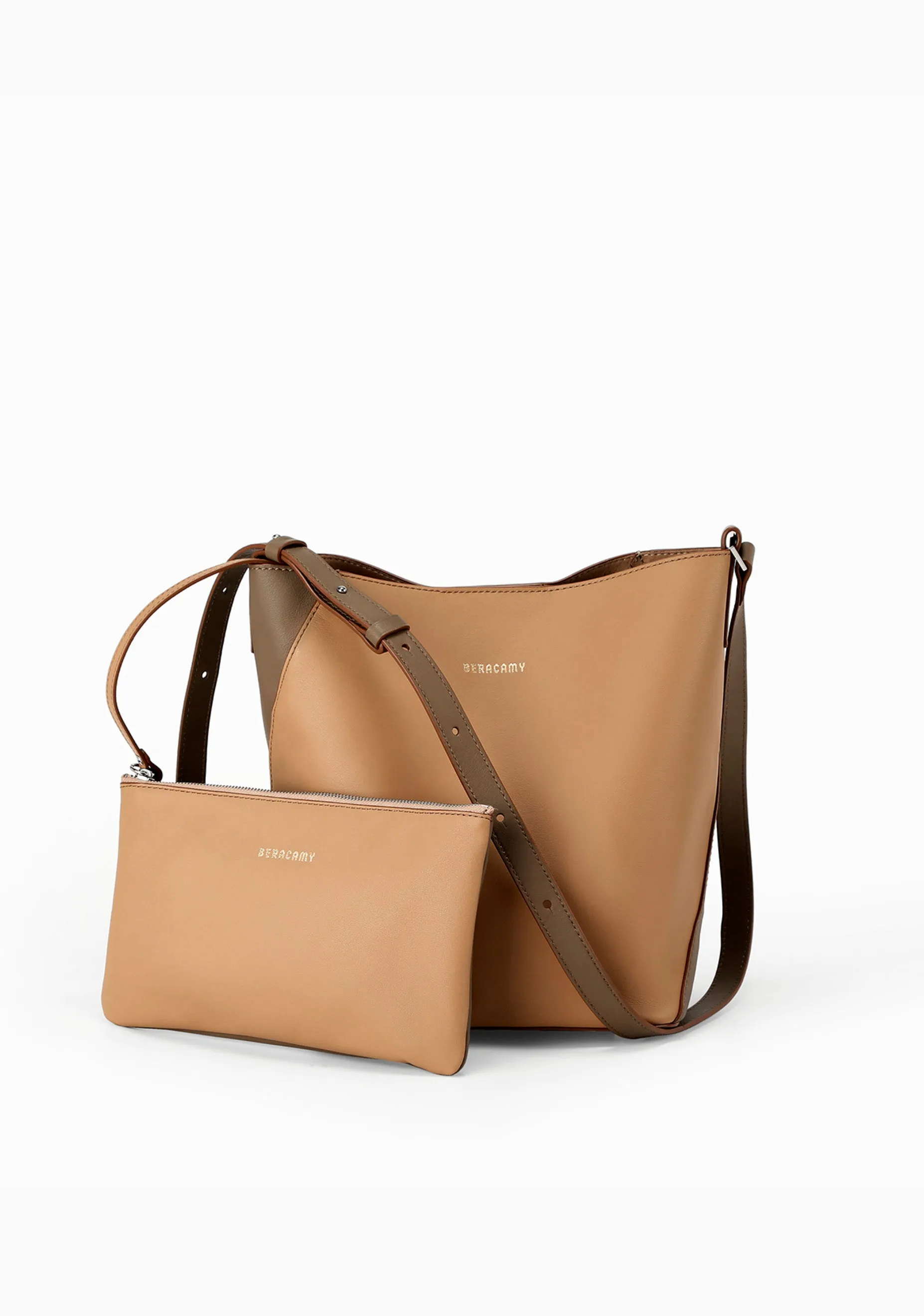 Anais Small Shoulder Bag_Almond