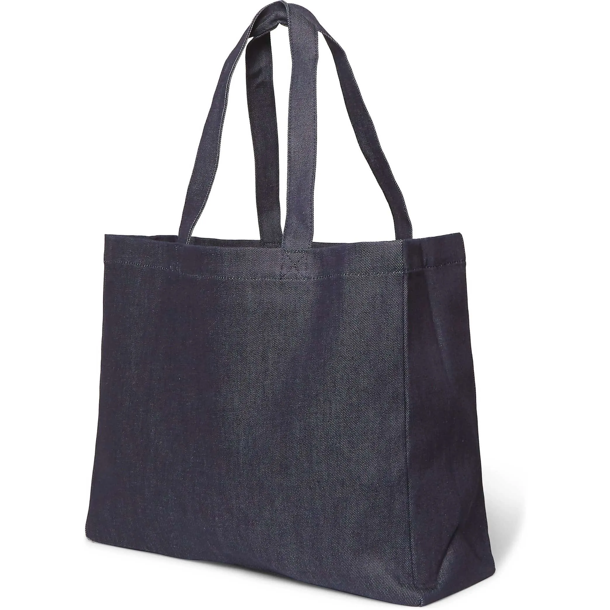 A.P.C. Daniela Logo-Print Denim Tote Bag