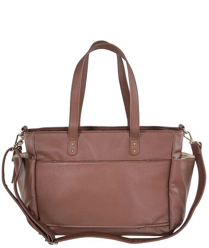 Aquila Tote Bag - Coffee Brown