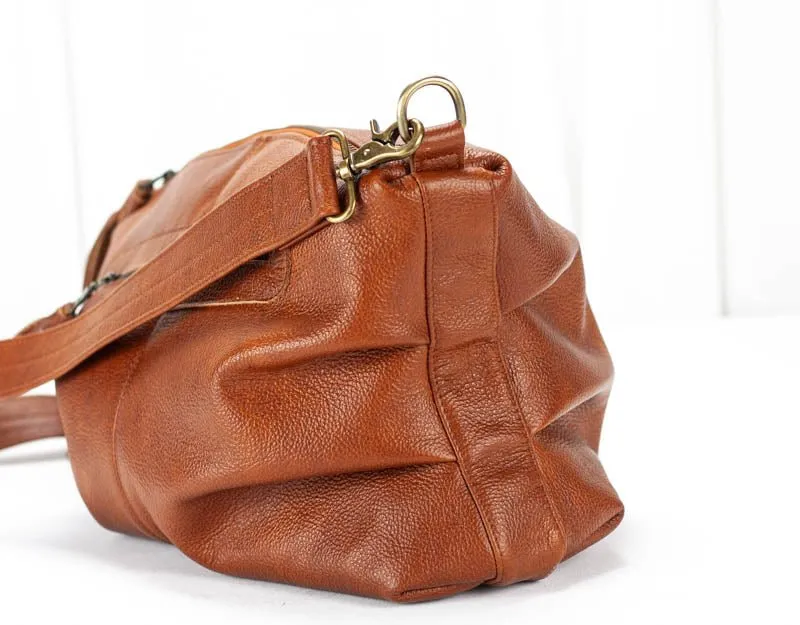 Ariadne purse - Brown leather