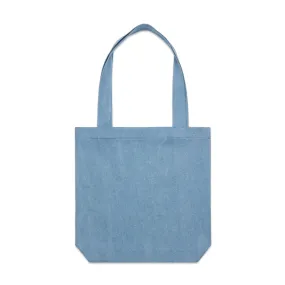 AS COLOUR - DENIM CARRIE TOTE BAG - 1012