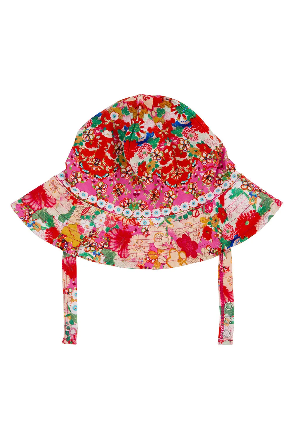 BABIES SWIM HAT KIMONO KISSES