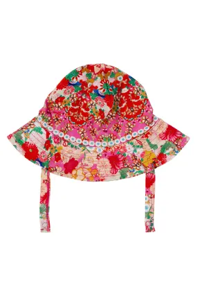 BABIES SWIM HAT KIMONO KISSES