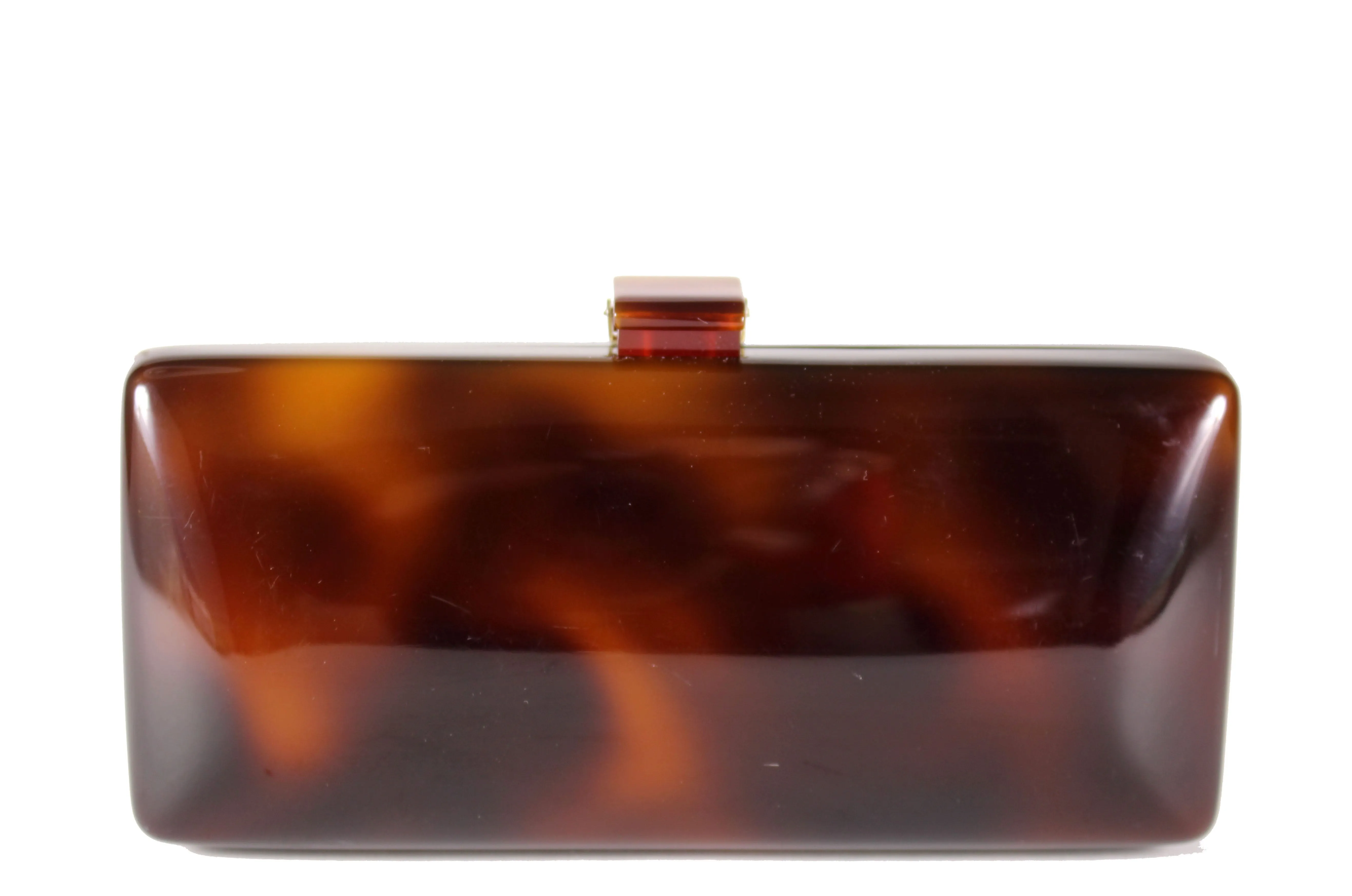 Bakelite tortoishell clutch