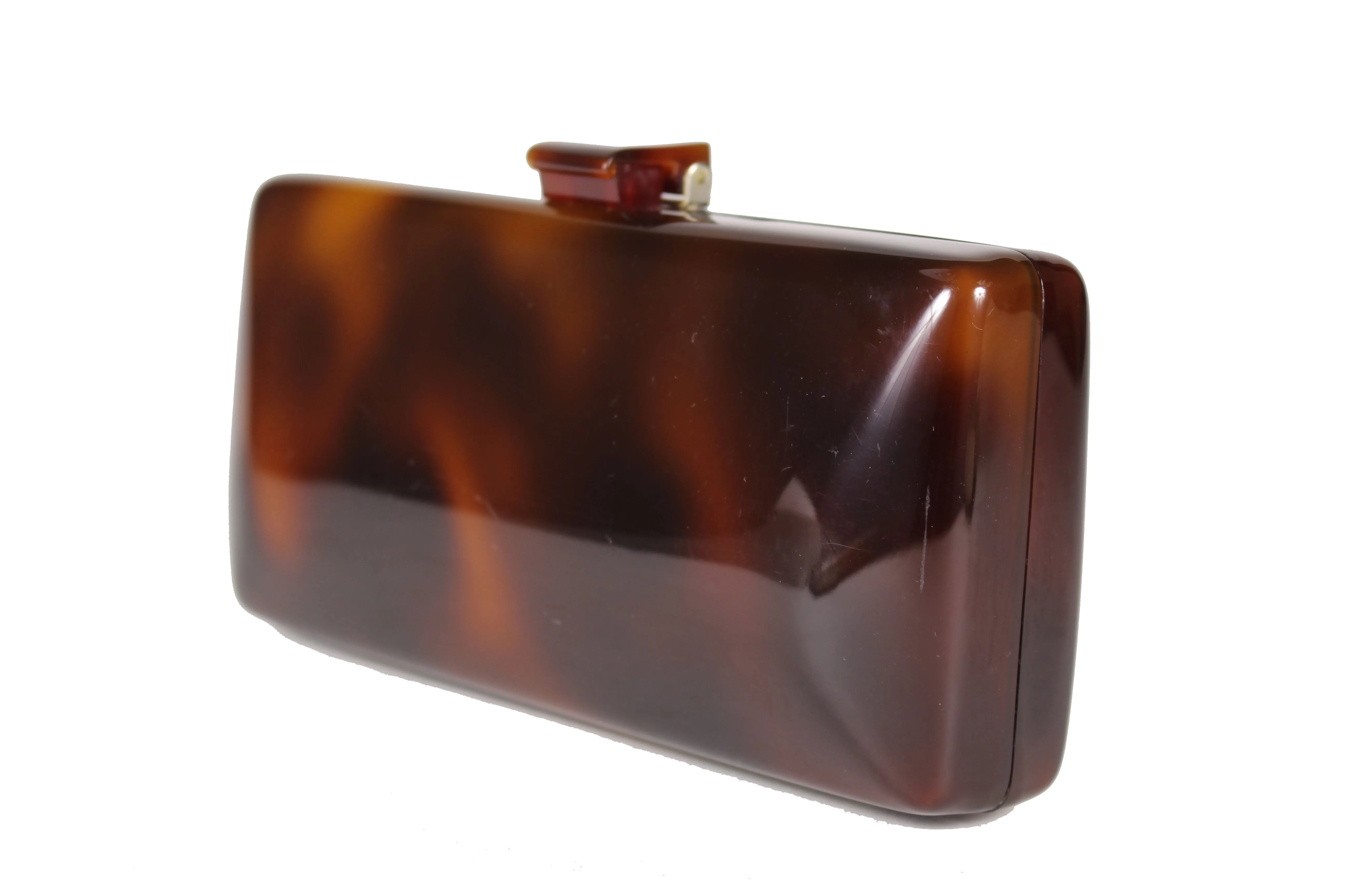 Bakelite tortoishell clutch