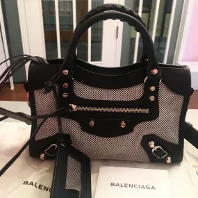 Balenciaga limited edition mini city bag