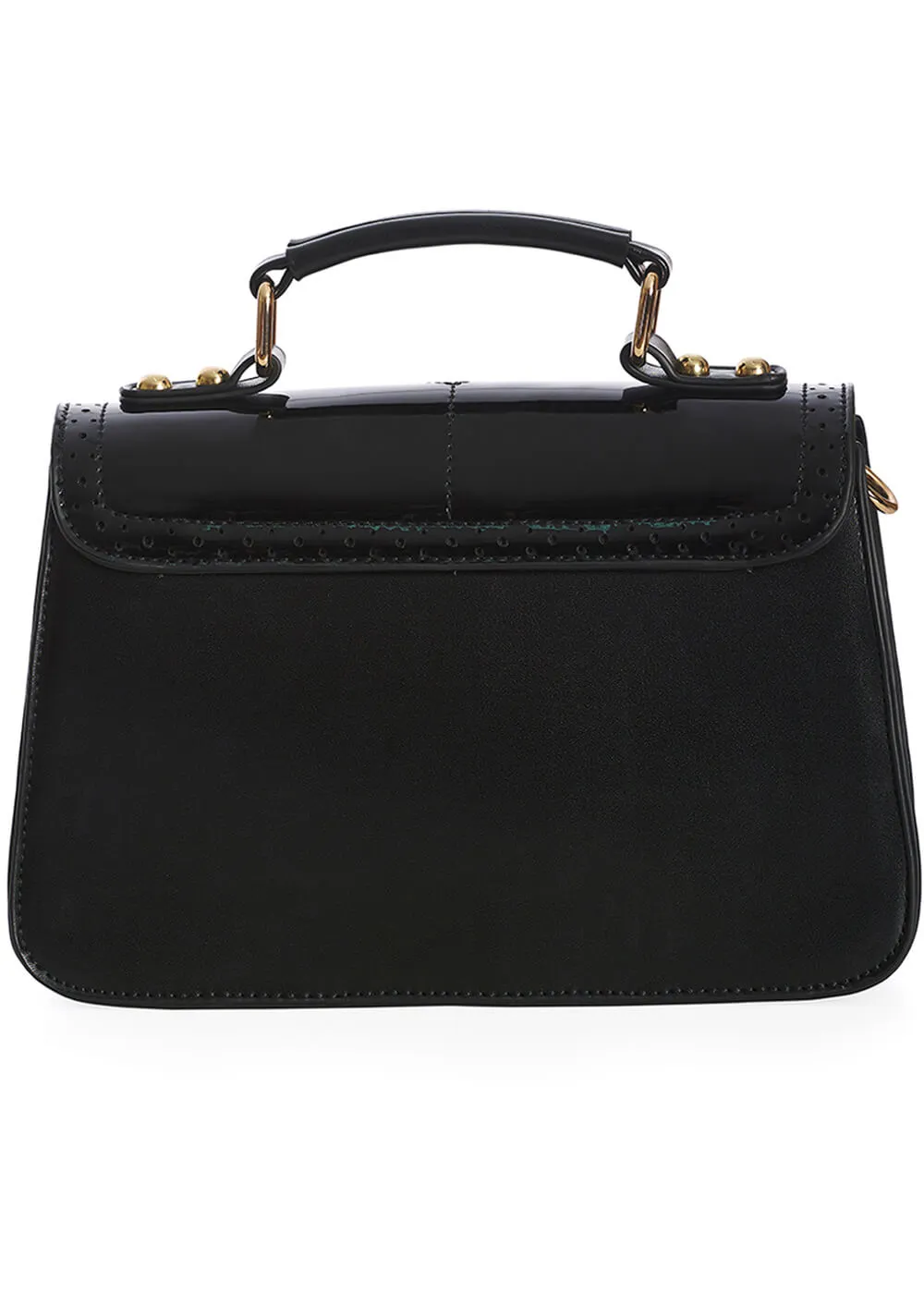 Banned Scalloped Handbag Black