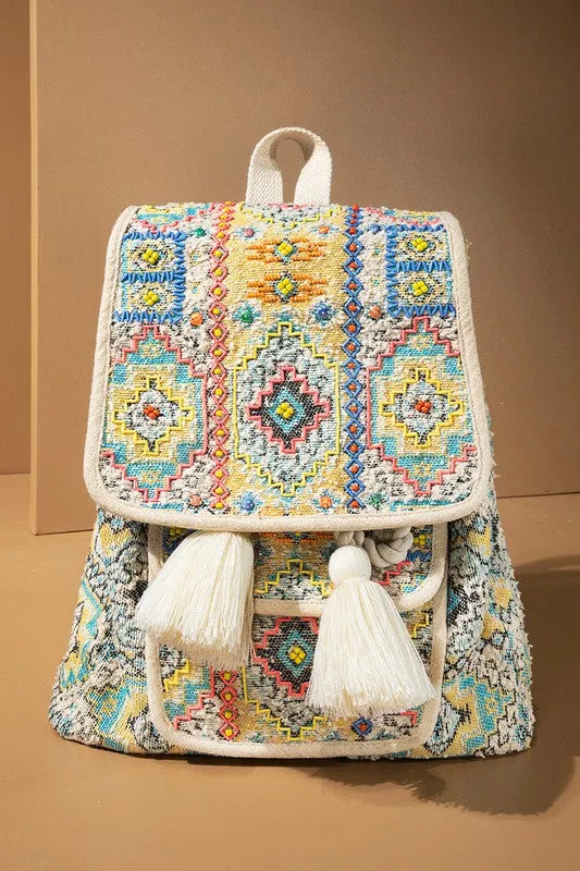 Beaded Backpack