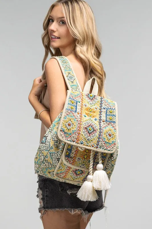 Beaded Backpack