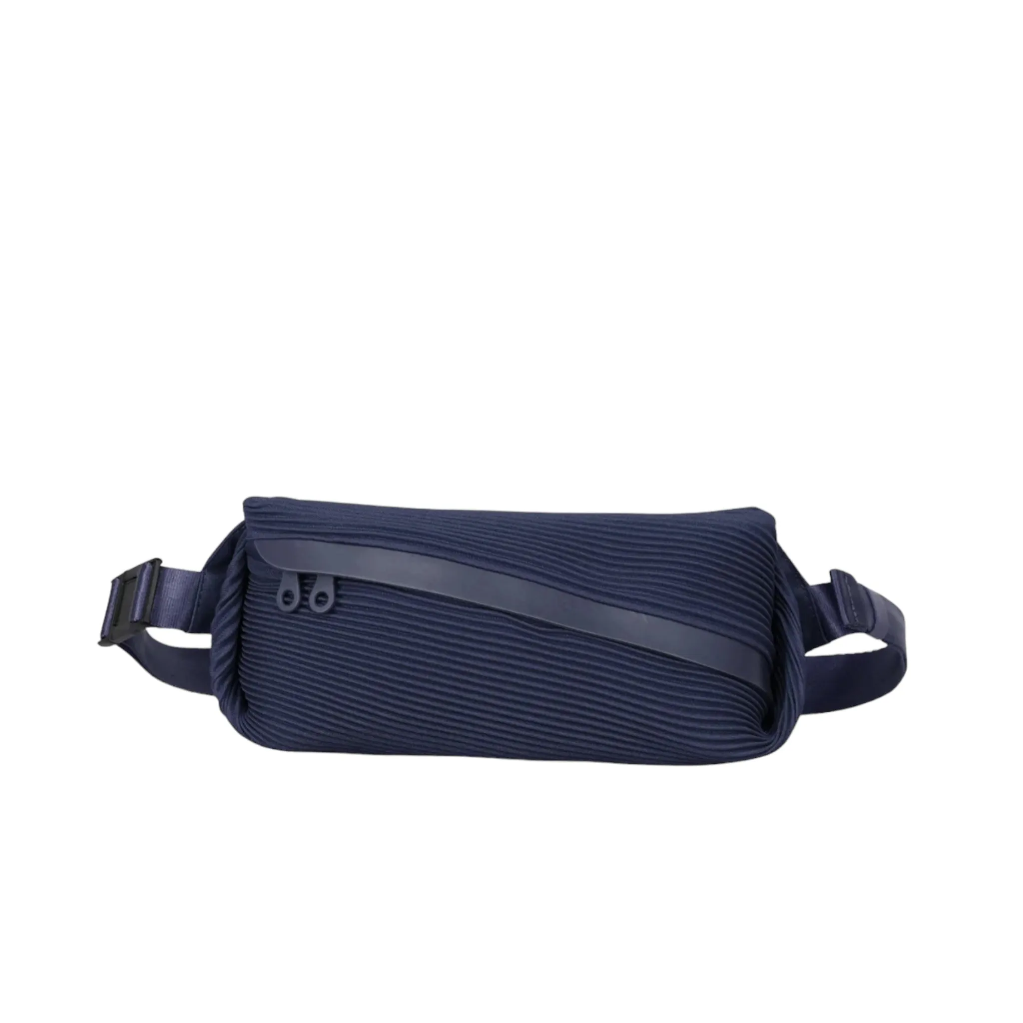 BIAS PLEATS WAISTBAG