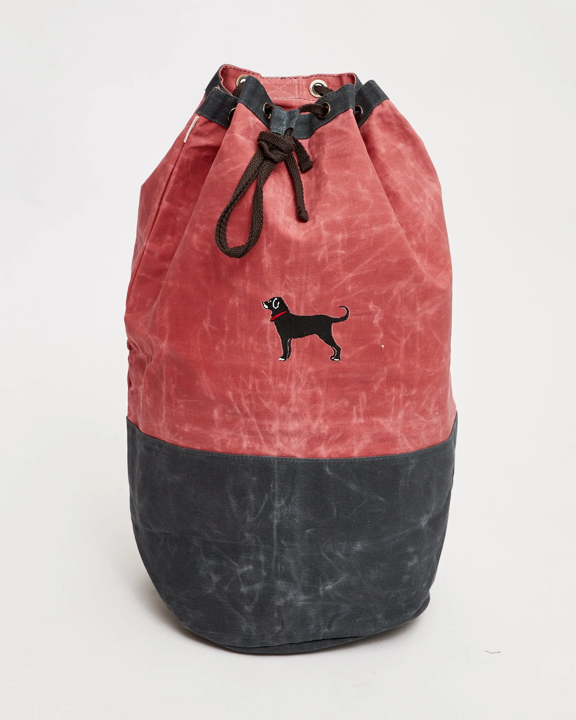 Black Dog Waxed Canvas Laundry Duffle