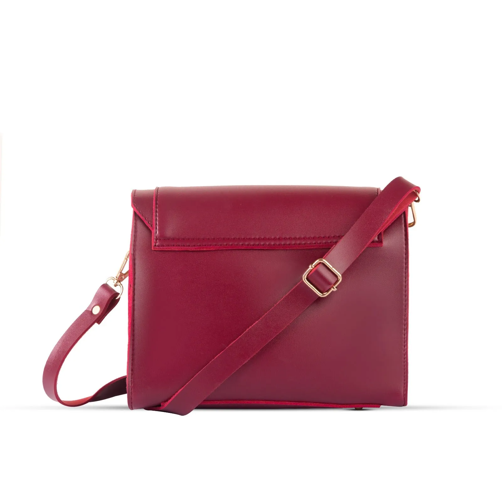 Blaze Maroon Handbag