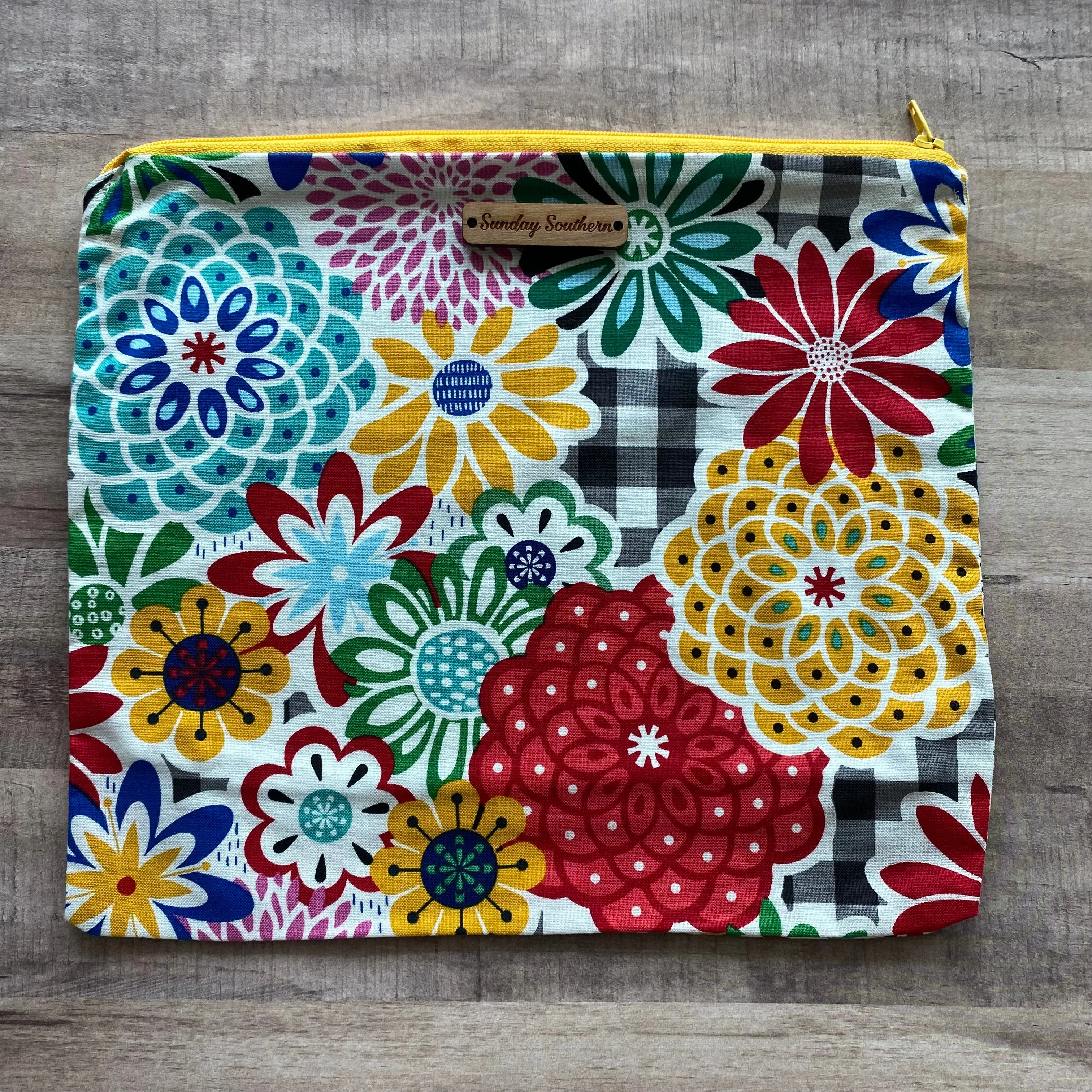 Blooming Season Zipper Bag