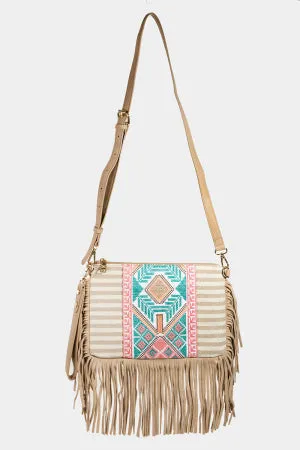 Boho Tribal Western Fringe bag