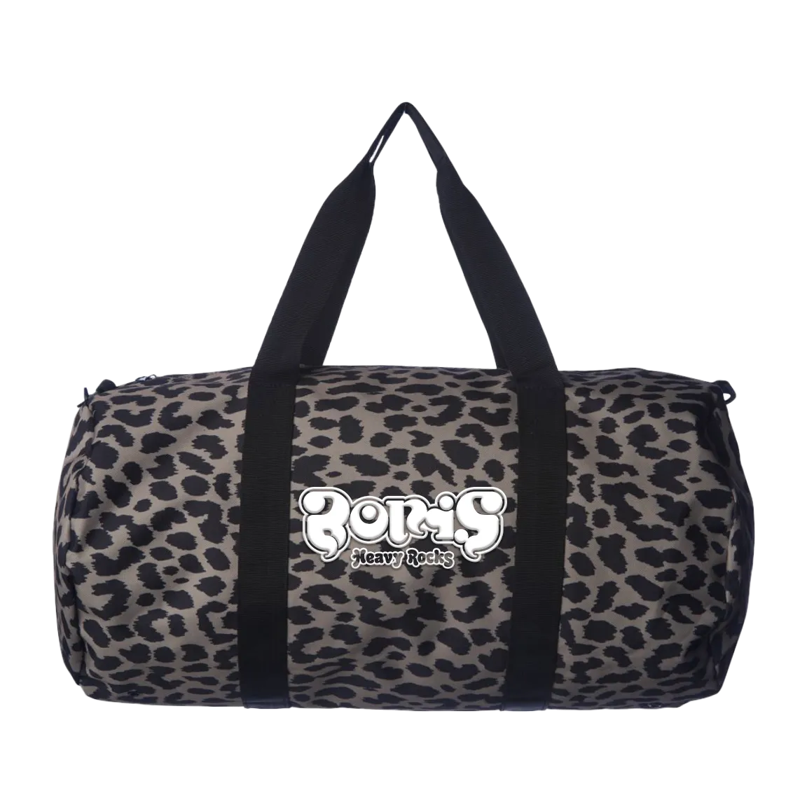 Boris "Heavy Rocks" Embroidered Cheetah Duffel Bag