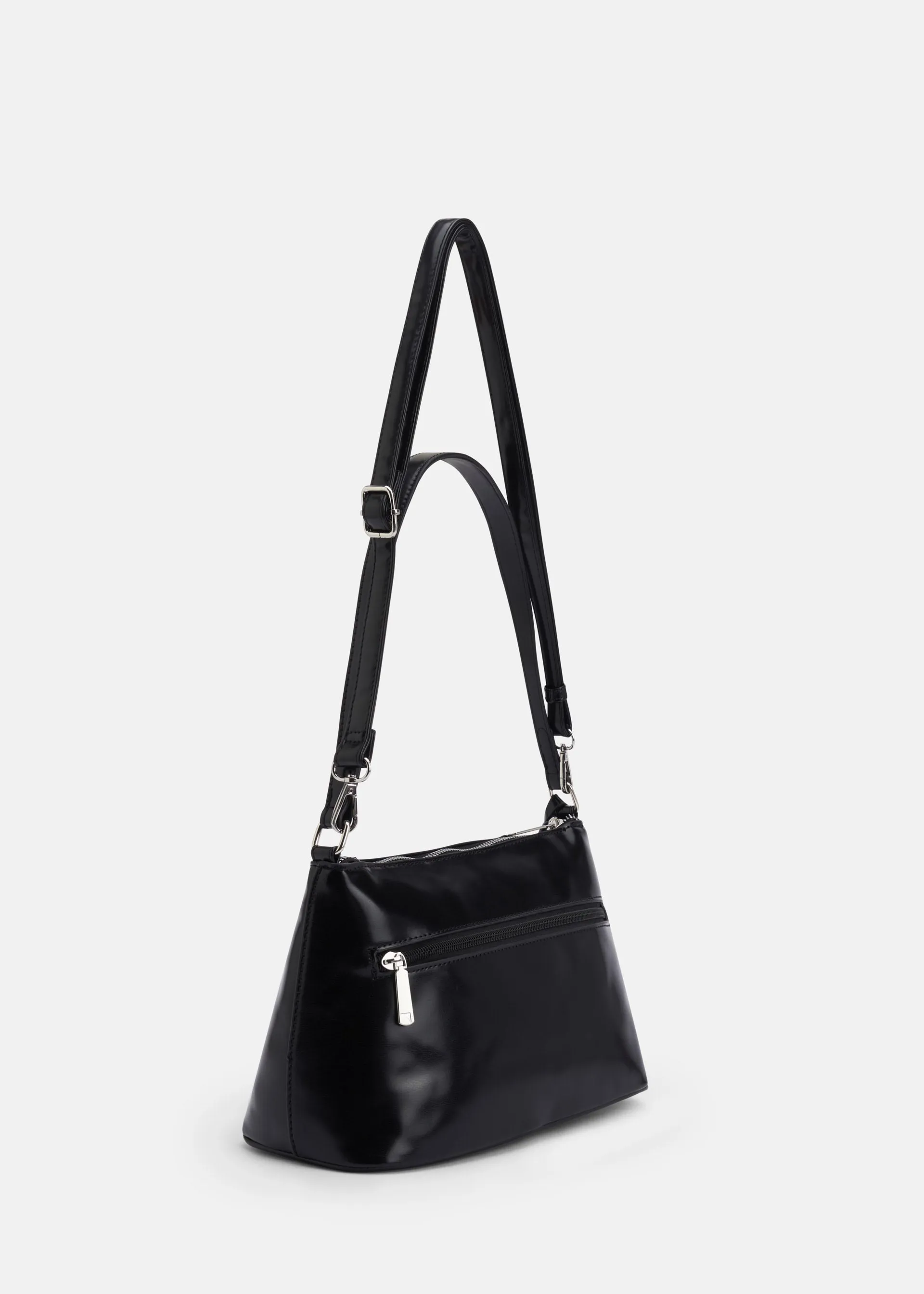 Borsa hobo bimateriale