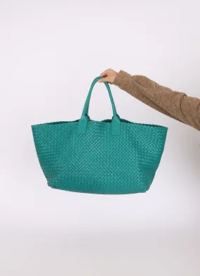 Bottega Veneta Intrecciato Cabat Large Tote