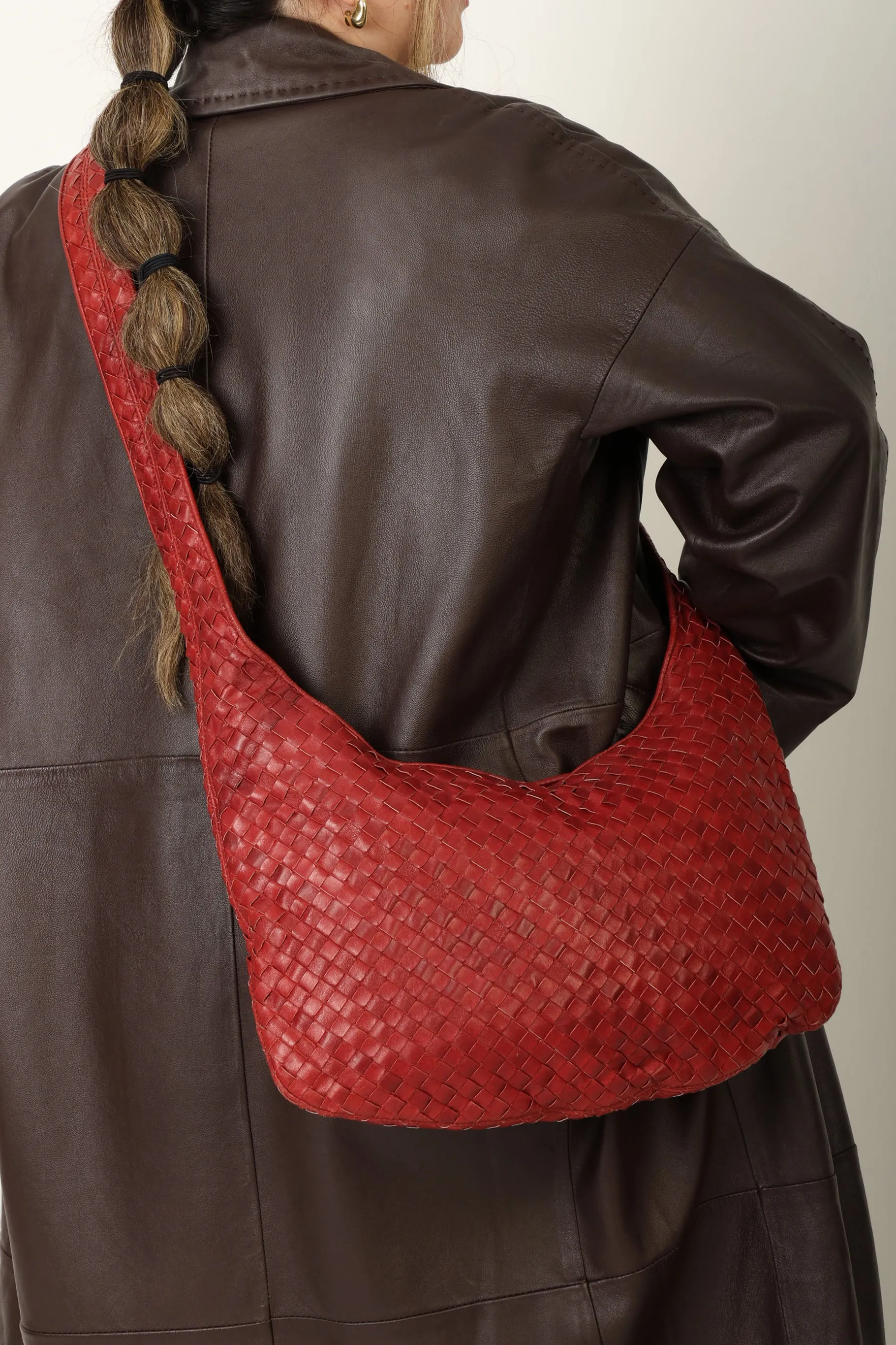 Bottega Veneta Intrecciato Crossbody Bag