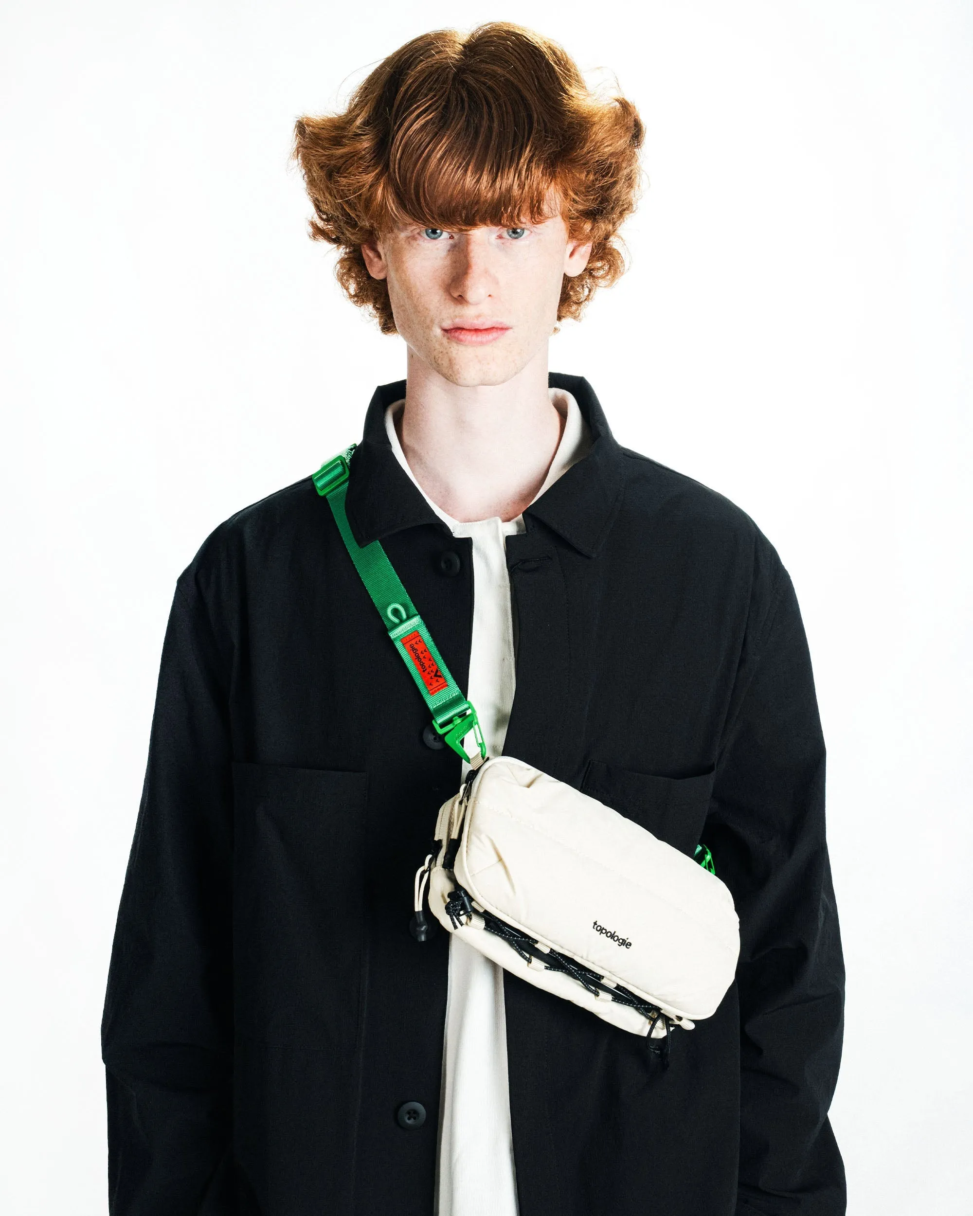 Bottle Sacoche / Moss (Puffer) / Utility Sling / Black