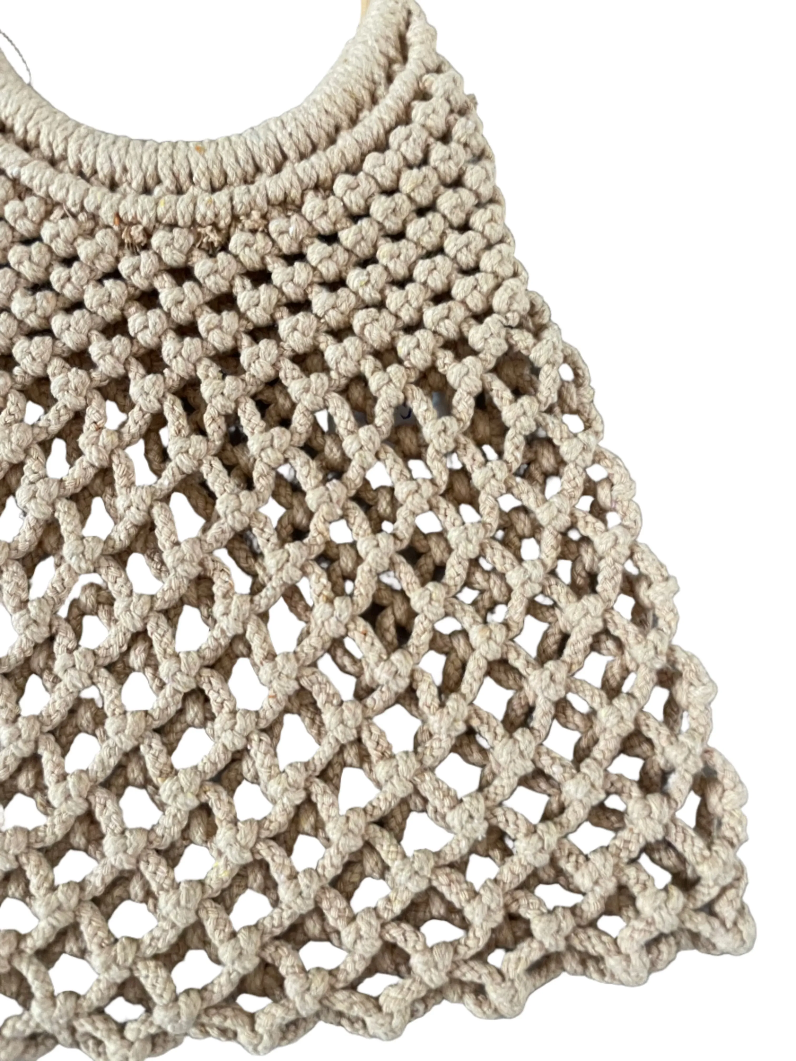 Bucci The Label - Crochet Beach Bag - Beige