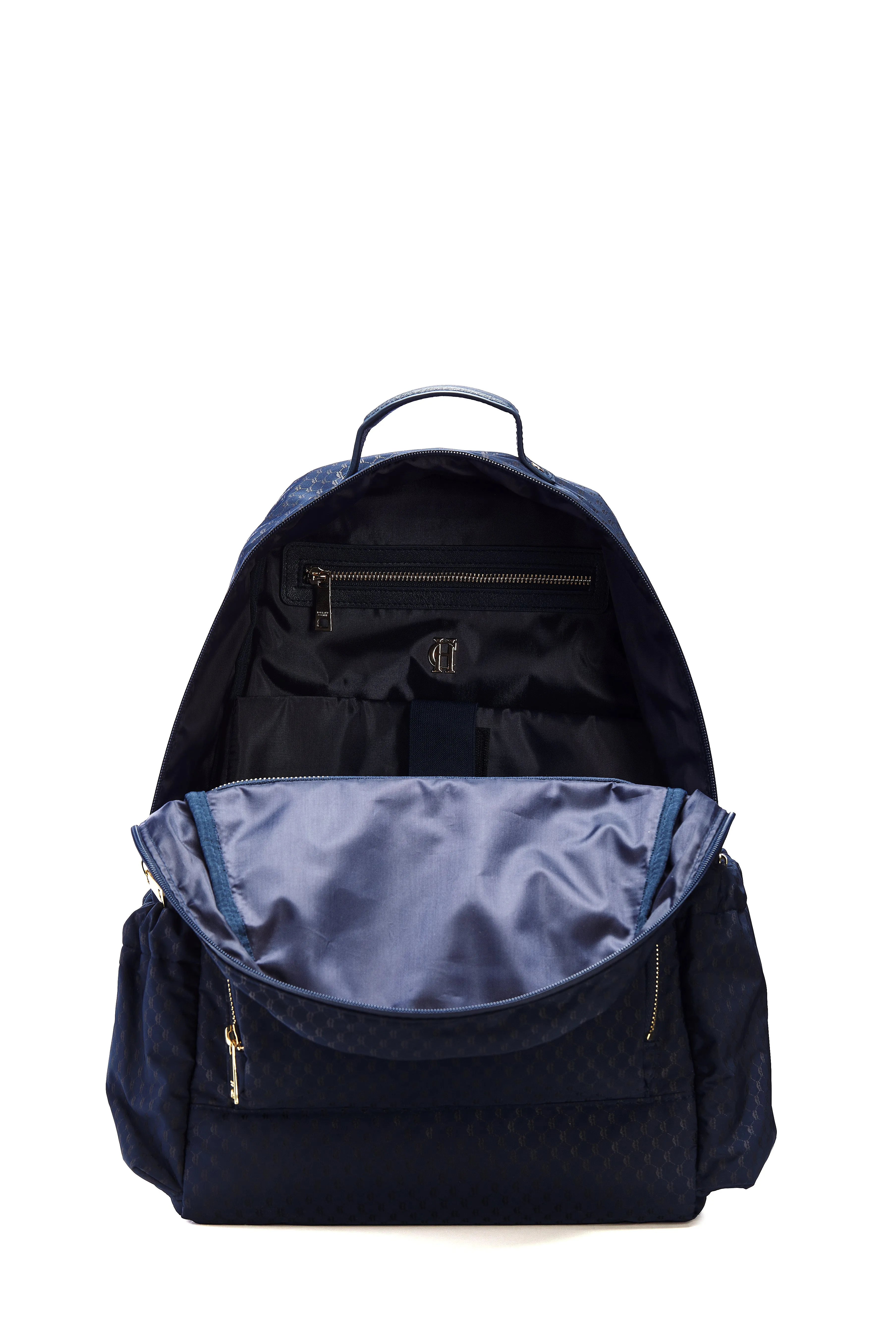 Burghley Backpack (Ink Navy Monogram)