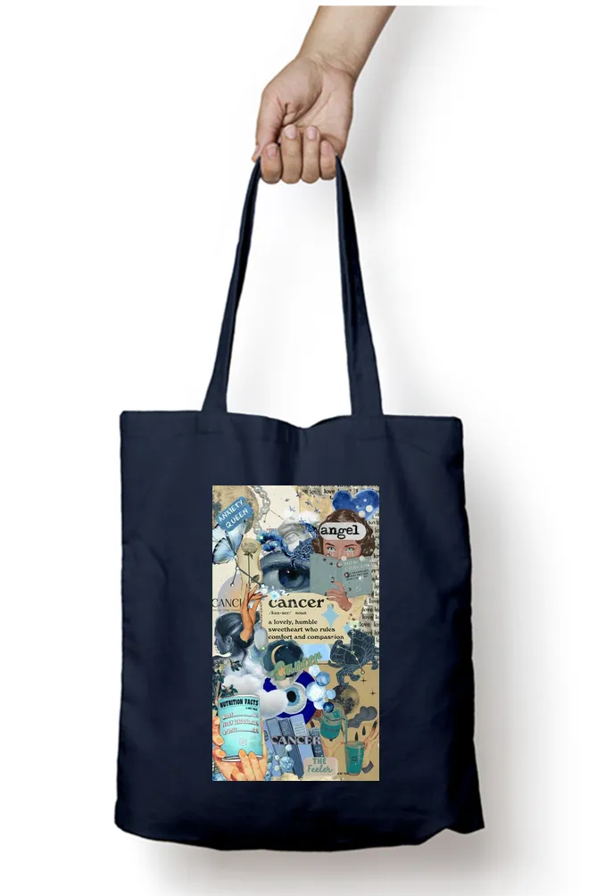 Cancer Zodiac Tote Bag