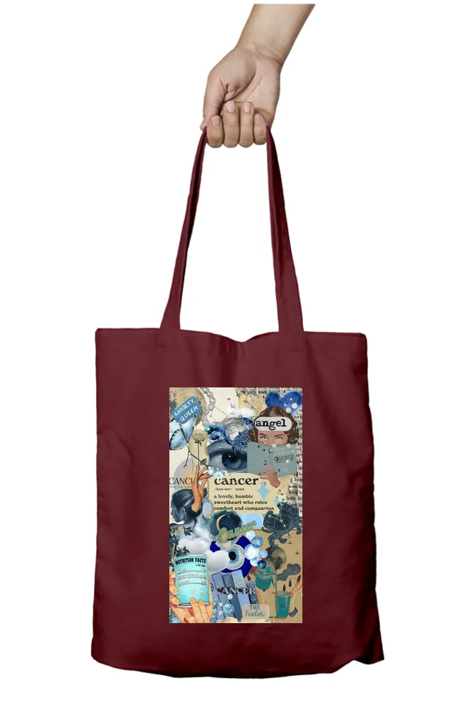 Cancer Zodiac Tote Bag