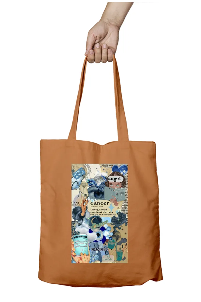 Cancer Zodiac Tote Bag