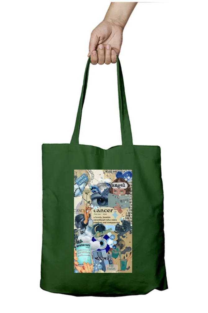 Cancer Zodiac Tote Bag