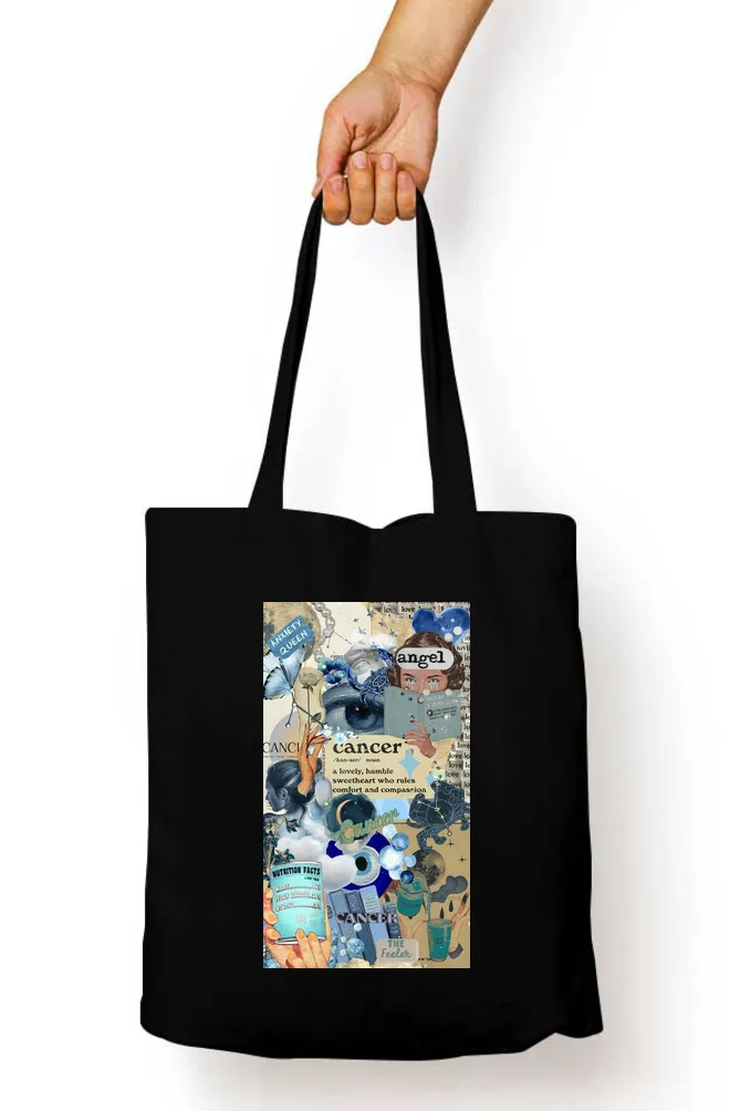 Cancer Zodiac Tote Bag