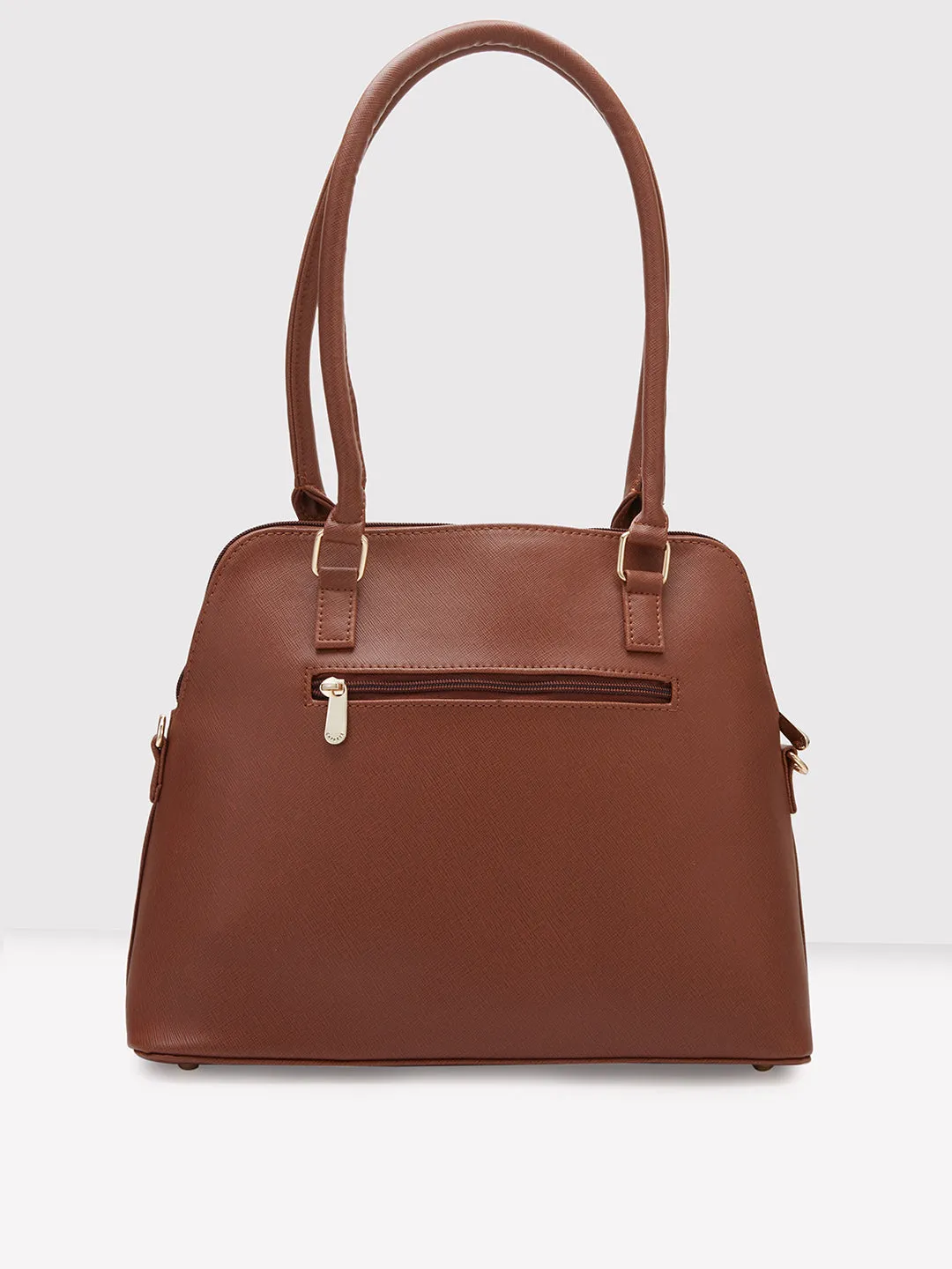 Caprese Demi Satchel Medium Tan