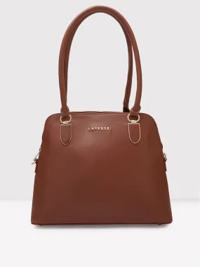 Caprese Demi Satchel Medium Tan